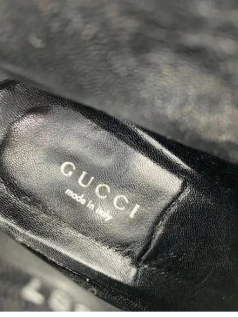 Gucci Womens Kim Lace Up Ankle Boots Size 9 Black Leather Old Money Rare